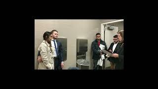 Monmouth County couple marries in courthouse bathroom