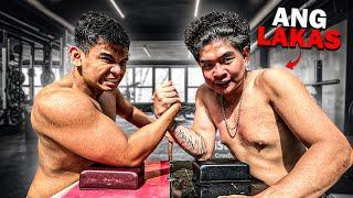 ARGON VS LAMIN sa GYM (sino ang malakas?)