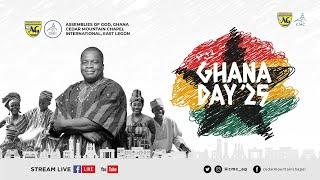 GHANA DAY CELEBRATION 2025 || CEDAR DIVINE SUNDAY SERVICE || SECOND SERVICE