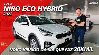 EXCLUSIVO! Novo KIA NIRO ECO HYBRID 2022 - SUV Compacto que faz 20km/l