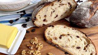 Artisan Raisin Walnut Bread