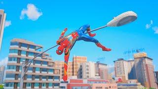 GTA 5 SPIDERMAN X IRON MAN Jumps/Fails Compilation (Euphoria Physics Showcase)