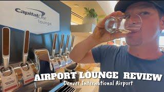 Airport Lounge Review | Which is Better? Denver International