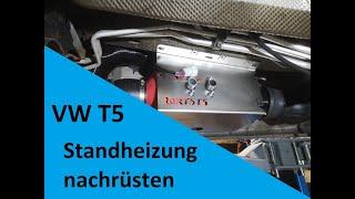 VW T5 Luftstandheizung nachrüsten / Vevor 3kW Diesel Standheizung