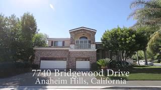 Anaheim Hills Luxury Homes 7740 Bridgewood Dr Anaheim Hills