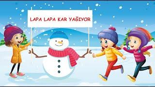 Lapa Lapa Kar Yağıyor Çocuk Şarkısı ️ #karyağıyor #çocukşarkısı #kışşarkısı