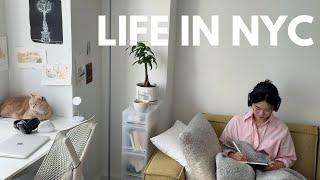 Life in NYC Vlog ｜拍 Vlog 心得 在家的療癒時光 百年旅館法式早餐 做牛肉麵 刺青師畫展