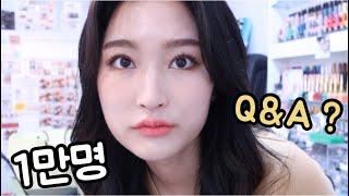 네일샵브이로그)1만 기념  드디어 Q&A ?!!? 궁금하면 드루와️ 직장인 네일리스트 브이로그 #혜리 #네일 #셀프네일 #브이로그 #nailart #self #QnA