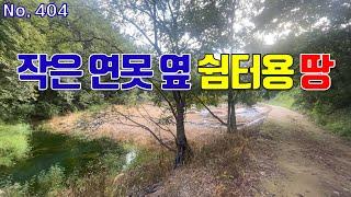 세종시 토지 매매 가끔 자연인 되고 싶은 분께 강추 숲 속 작은 연못 있는 포근하고 아늑한 땅