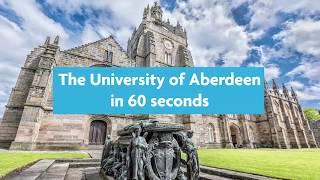 Explore the University of Aberdeen in under 60 seconds!