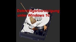 Datenträgerbereinigung unter Windows 10