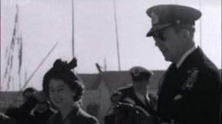 PRINCESS ELIZABETH AND THE DUKE OF EDINBURGH VISIT ATHENS, GREECE -1950