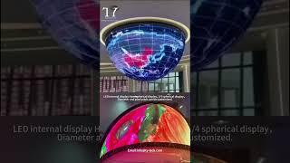 LED Screen display#LED spherical display #LED hemispherical display#Novel LED display #display