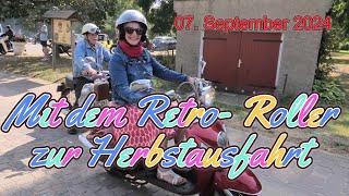 Hübsche Frauen und tolle Oldtimer - Herbstausfahrt des Jürgenstorfer Oldtimerclub am 07.09. 2024