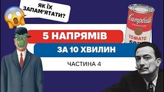 ПОЧНИ РОЗБИРАТИСЯ У МИСТЕЦТВІ: поп-арт, сюрреалізм, концептуалізм, мінімалізм, перформанс