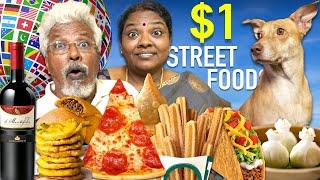 Trying $1 Street Food around The World 