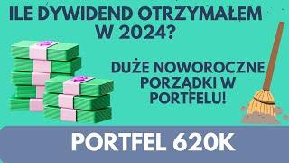 Ile dywidend wypłaciło moje portfolio w 2024? Świąteczne porządki w dywidendowym portfelu 600k!