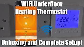 BEST SMART THERMOSTAT FOR UNDERFLOOR HEATING ONLY $36 / £30!