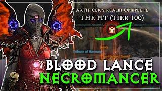 Blood Lance Necromancer Season 6! Unkillable in Tier 100 Pit - Full Build Guide