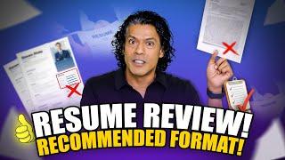 Perfect Resume To Be Hired!!  | Sidd Ahmed