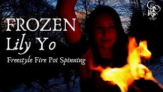  Freestyle Fire Poi FROZEN