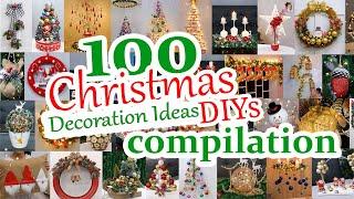 100 Diy Christmas Decoration Ideas 2024 | Christmas Crafts Compilation