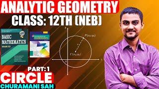 Analytical Geometry Class 12 || CIRCLE - Part 1 | NEB 2082 | Exercise 8.1 || #nebsolutions #circle