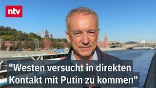 Ruft Scholz bald im Kreml an? "Westen versucht in direkten Kontakt mit Putin zu kommen" | ntv