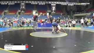 Cadet GR 170 Round of 16 - Kobe Moreno (MT) vs. Talon Borror (OK)