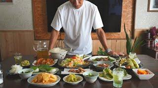 An endless array of dishes...When I returned home, my enthusiastic mother was waiting for me.