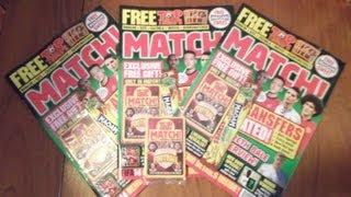 WORLD FOOTBALL STARS 2014 TOP TRUMPS opening MATCH magazine