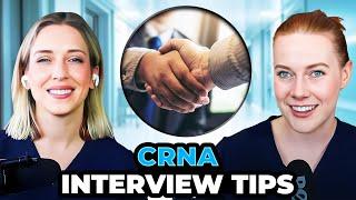 CRNA School Interview Tips | When to start preparing, Applicant mistakes and more