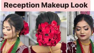 Reception Makeup Look //Demonstration //Nepali Bride Reception