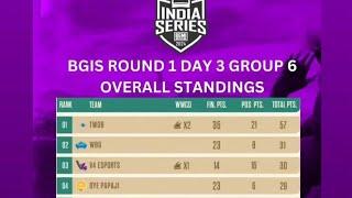 BGIS ROUND 1 | 3 Chicken Dinner in 3 Matches | 55+ Points | Prince OG #BGISROUND1