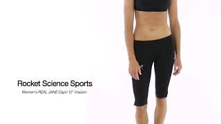 Rocket Science Sports Women's REAL JANE Capri 12" Inseam | SwimOutlet.com