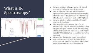 Chem 112 Project: IR Spectroscopy & the Greenhouse Effect