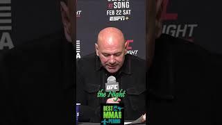 Dana White breaks down the numbers for #UFCSeattle #UFC #MMA #danawhite #combatsports #shorts