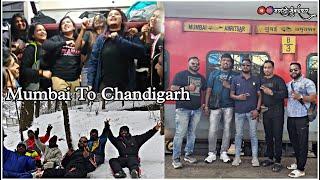 Mumbai To Chandigarh train journey | ट्रेन प्रवासामध्ये झालेल्या नवीन ओळखी आणि गप्पागोष्टी | #Day-1