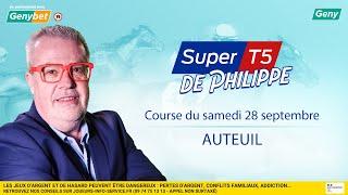 LE PRONO DU SUPER TOP 5 (R1-C3) | 28/09/2024 | À AUTEUIL