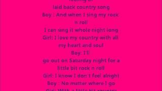 little bit country lyrics.wmv