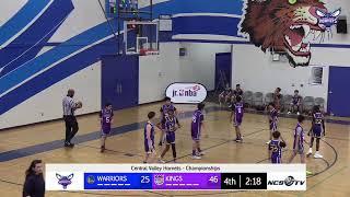 CV Hornets Youth Basketball League Jr. Varsity Championship - Kings vs Warriors LIVE 3/8/25