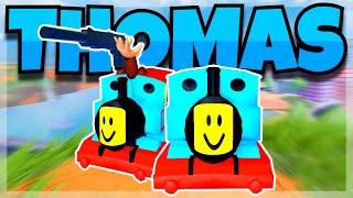 Grinding in Jailbreak as Thomas the Train