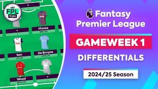 FPL GW1 DRAFT: Best Differentials | Under the Radar Picks | Fantasy Premier League 2024/25 Tips