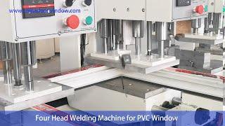 Four Head PVC Window Welding Machine Price | PVC window welding machine for sale