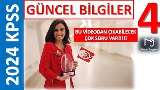 2024 KPSS GÜNCEL BİLGİLER 5 LİSANS ÖNLİSANS ORTAÖĞRETİM