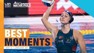 Best Moments: Women's Quarter Finals | European Water Polo Championships 2024 - Eindhoven