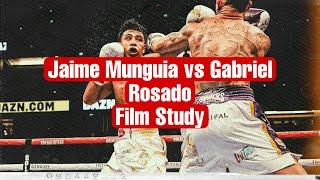 Jaime Munguia vs Gabriel Rosado | Film Study #Boxing #JaimeMunguia #Highlights #FilmStudy