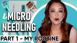 My Microneedling Routine!! Over 40: Treat Wrinkles & Tighten Skin!!