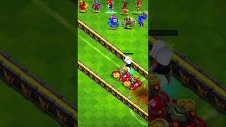 Trap VS Troops #cocshorts #shortsfeed #virialshorts #coc #virial #new #games