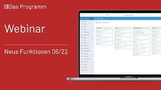 Das Programm Webinar vom 17. Juni 2022